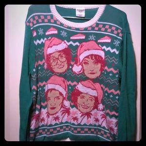 Golden Girls Ugly Christmas Sweater Women’s XL